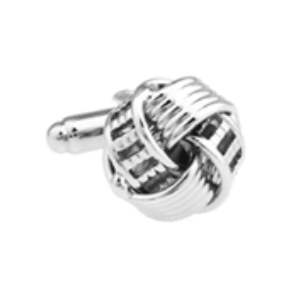 Silver Knot Cufflinks